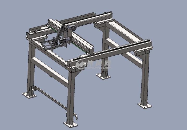 龙门吊架式旋转机械手 - 工程机械/建筑机械图纸 - 沐风网
